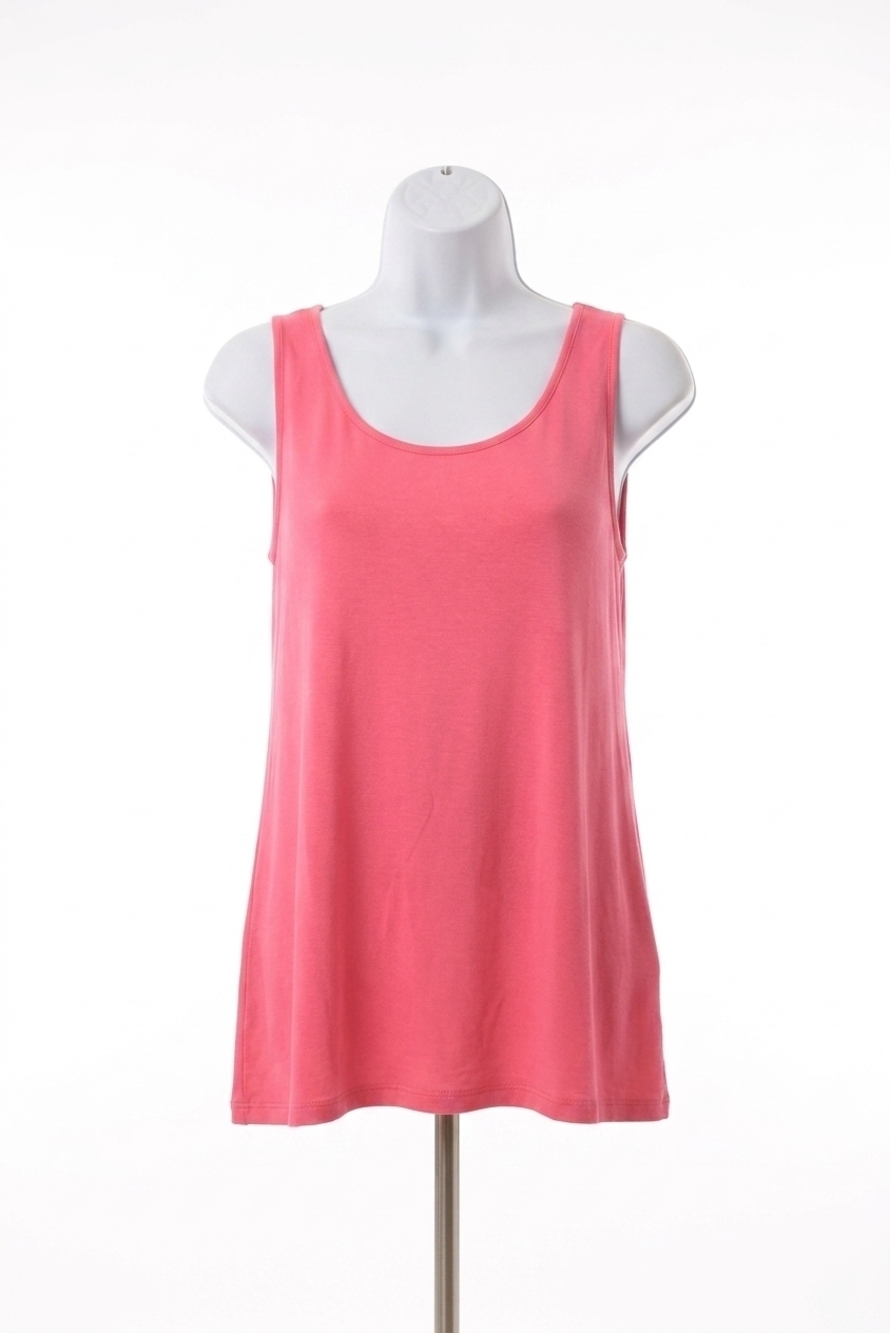 NEW FRENCH KYSS french kyss long tank top in coral